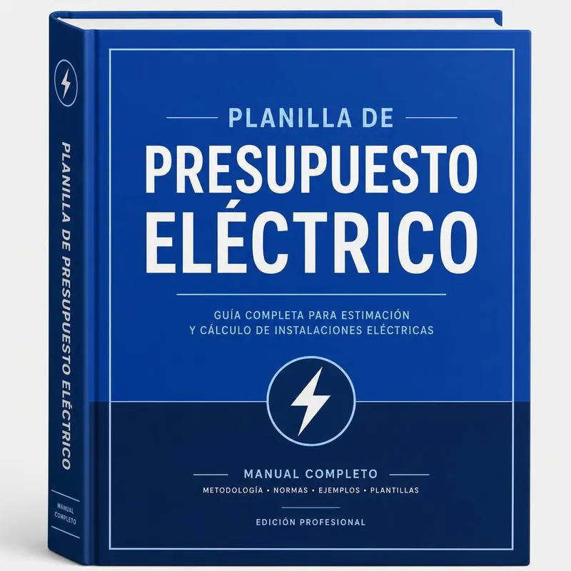 Planilla automática de presupuesto eléctrico